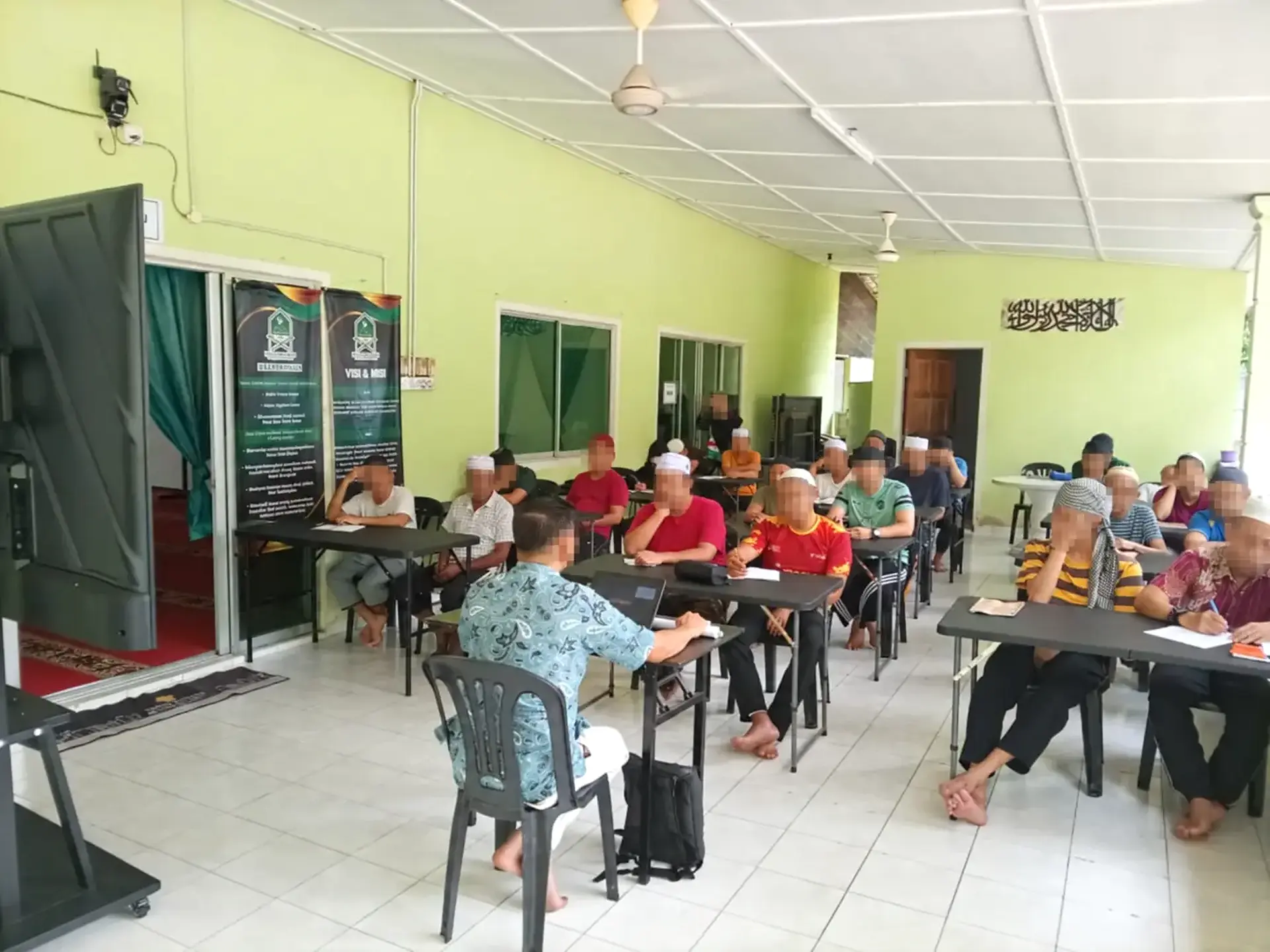 Kelas pemulihan berstruktur di Baitul Ridwan